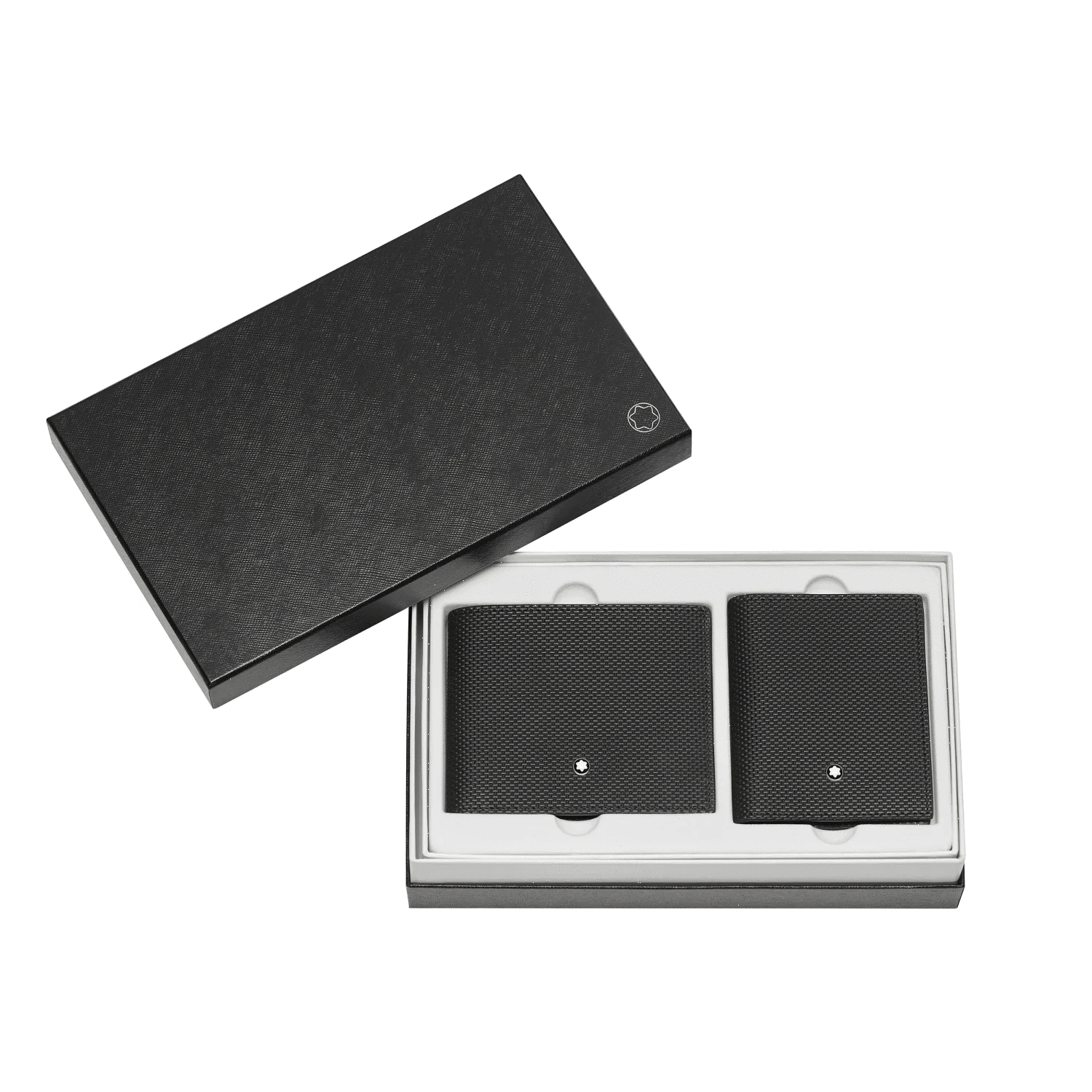 Montblanc Gift Set - Black (Wallet & Business Card Holder)-Pen Boutique Ltd