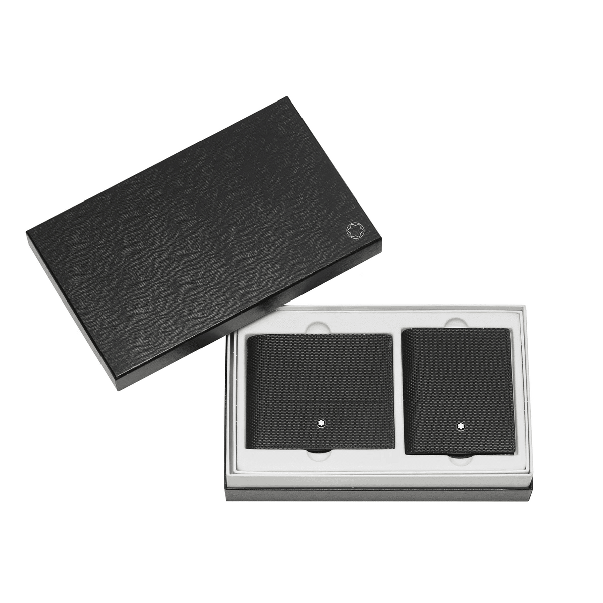 Montblanc Gift Set - Black (Wallet & Business Card Holder) - Pen Boutique Ltd
