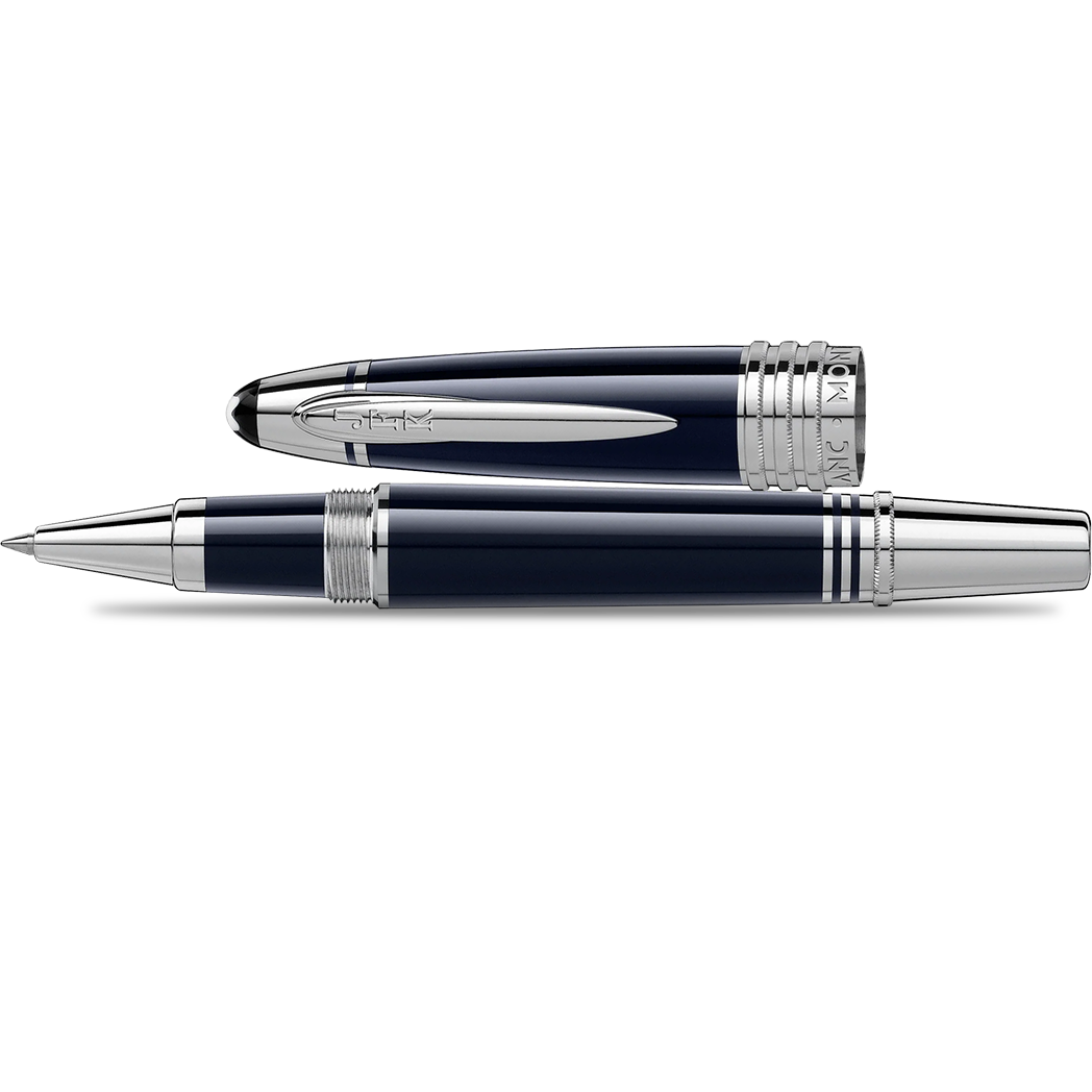 Montblanc Great Characters Rollerball Pen - Special Edition - John F. Kennedy - Dark Blue-Pen Boutique Ltd
