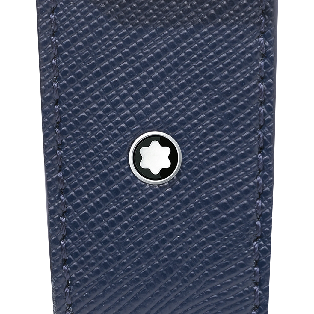 Montblanc Sartorial Pen Sleeve - Indigo-Pen Boutique Ltd