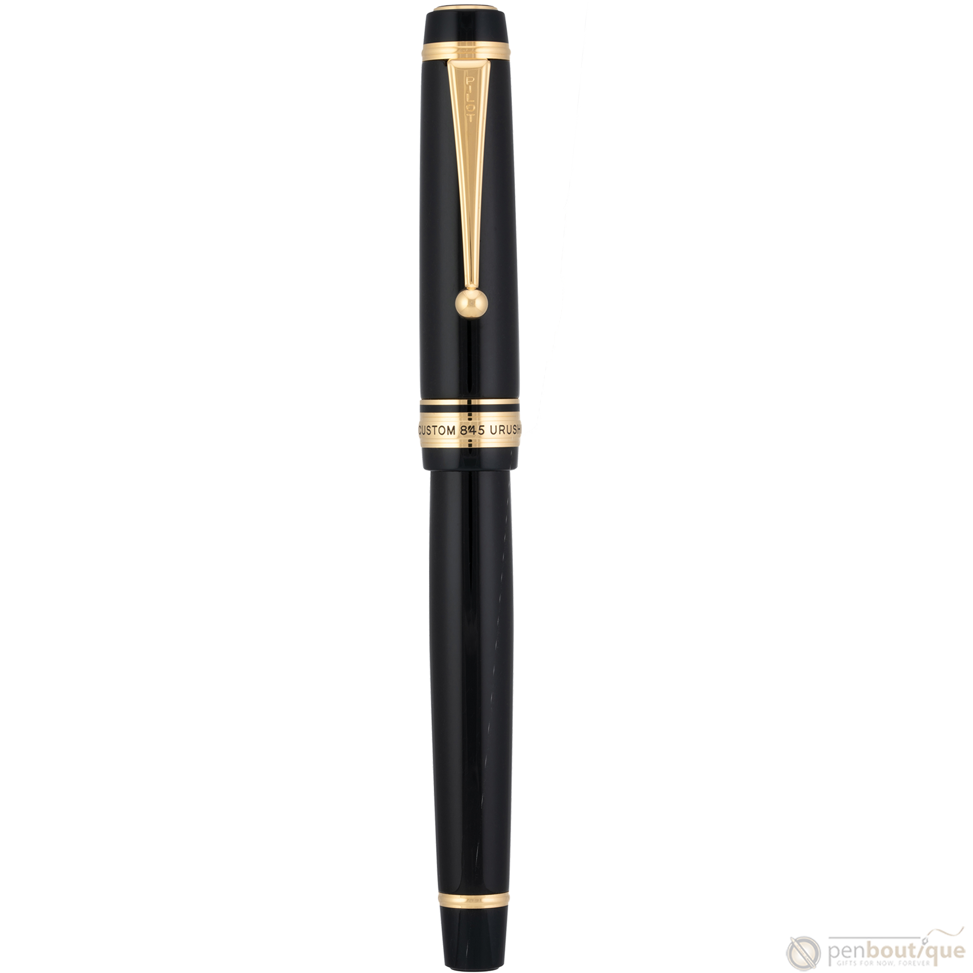 Namiki Custom 845 Fountain Pen - Black-Pen Boutique Ltd