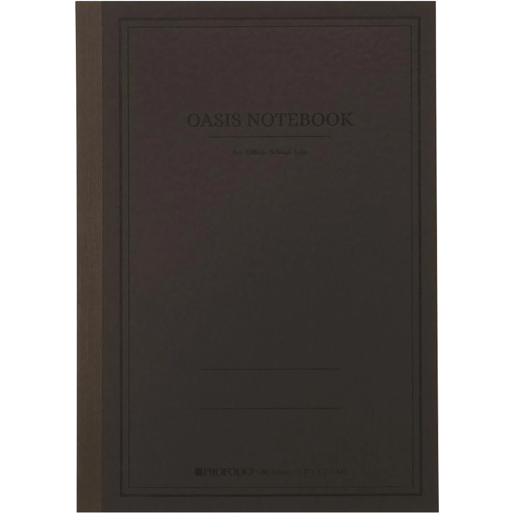 Oasis Notebook - Charocal - Medium-Pen Boutique Ltd