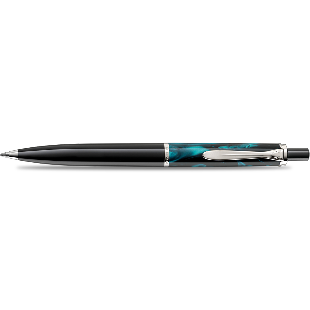 Pelikan Classic Ballpoint Pen - K205 Petrol-Marbled (Special Edition)-Pen Boutique Ltd