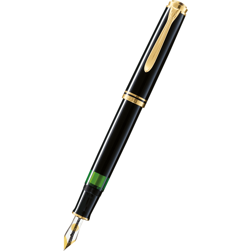 Pelikan Souveran Fountain Pen - M600 Black-Pen Boutique Ltd