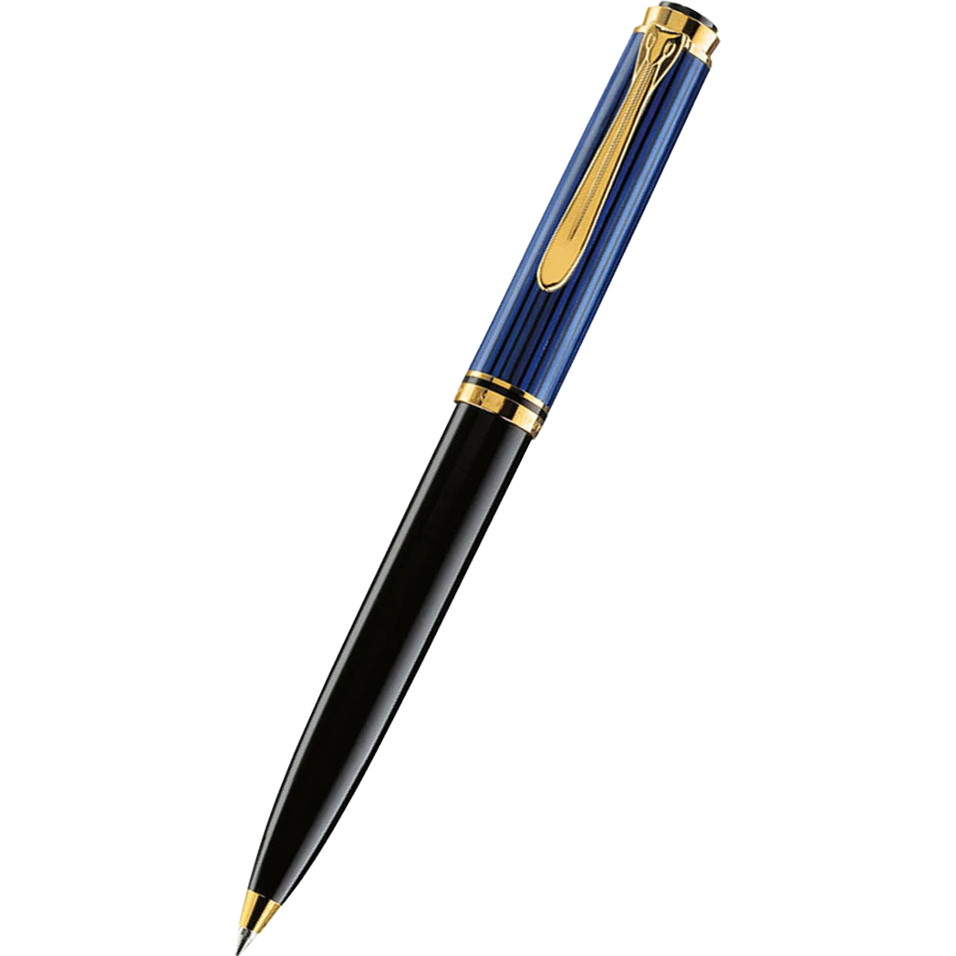 Pelikan Souveran Ballpoint Pen - K800 Black/Blue-Pen Boutique Ltd