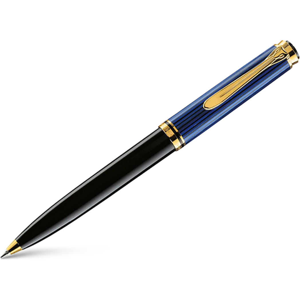 Pelikan Souveran Ballpoint Pen - K800 Black/Blue-Pen Boutique Ltd