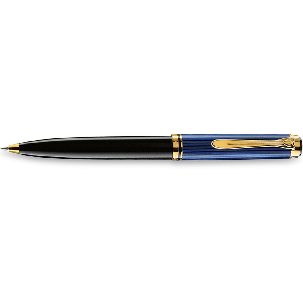 Pelikan Souveran Ballpoint Pen - K800 Black/Blue-Pen Boutique Ltd