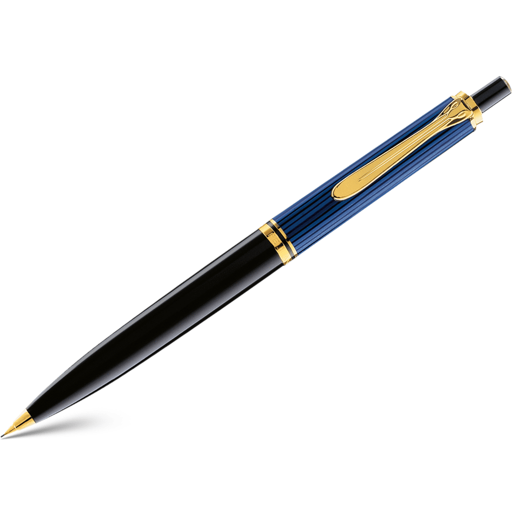 Pelikan Souveran Pencil - D400 Black/Blue - Pen Boutique Ltd