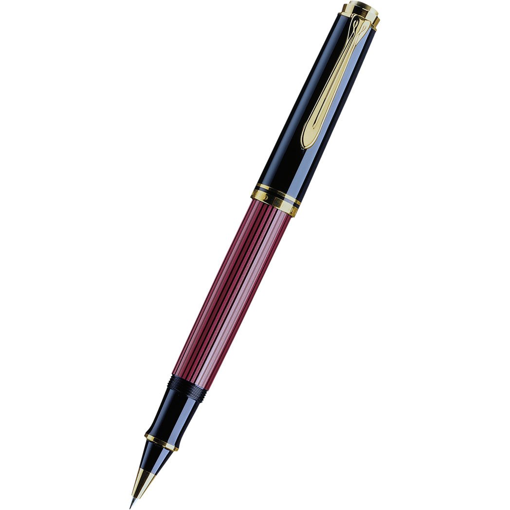 Pelikan Souveran Rollerball Pen - R400 Black/Red-Pen Boutique Ltd