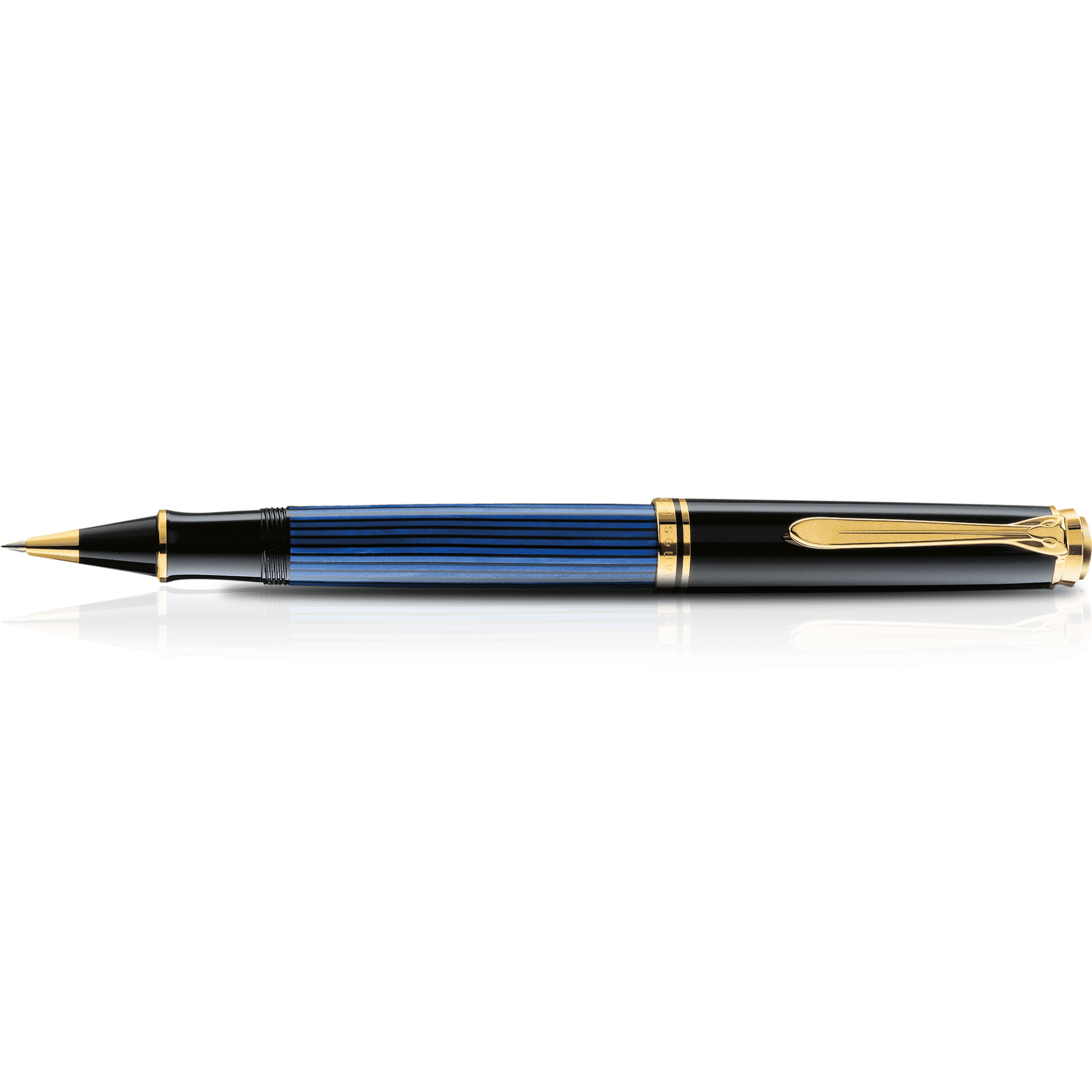 Pelikan Souveran Rollerball Pen - R600 Black/Blue-Pen Boutique Ltd