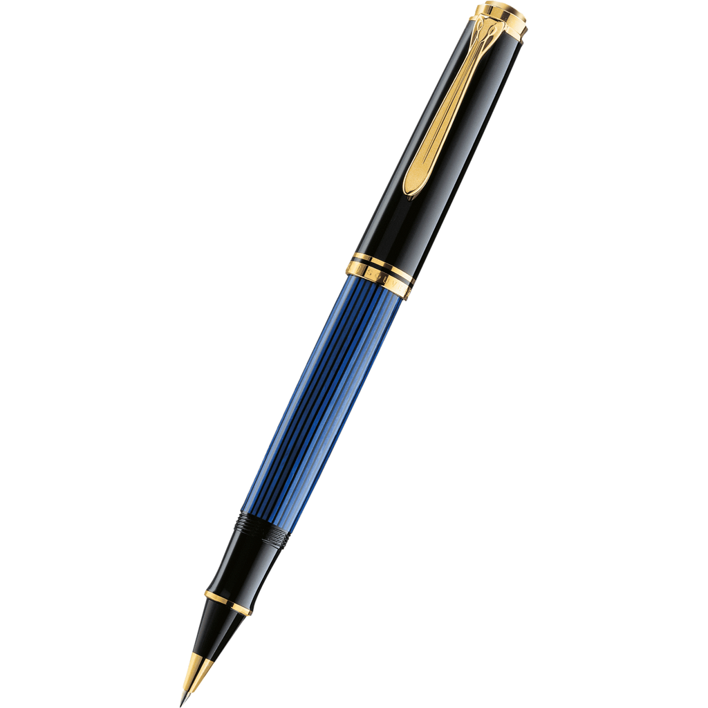 Boligrafo Roller Pelikan Souverän R400, Negro/Azul, 997502 - Iguana Sell ES