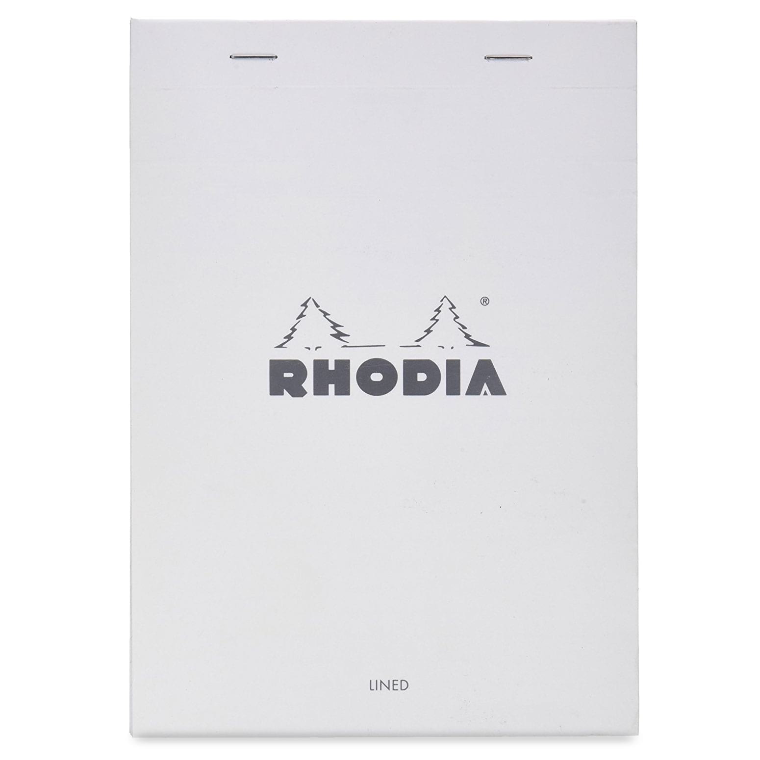 Rhodia Ice Staplebound Notepad - Lined 6" X 8-1/4" - Pen Boutique Ltd