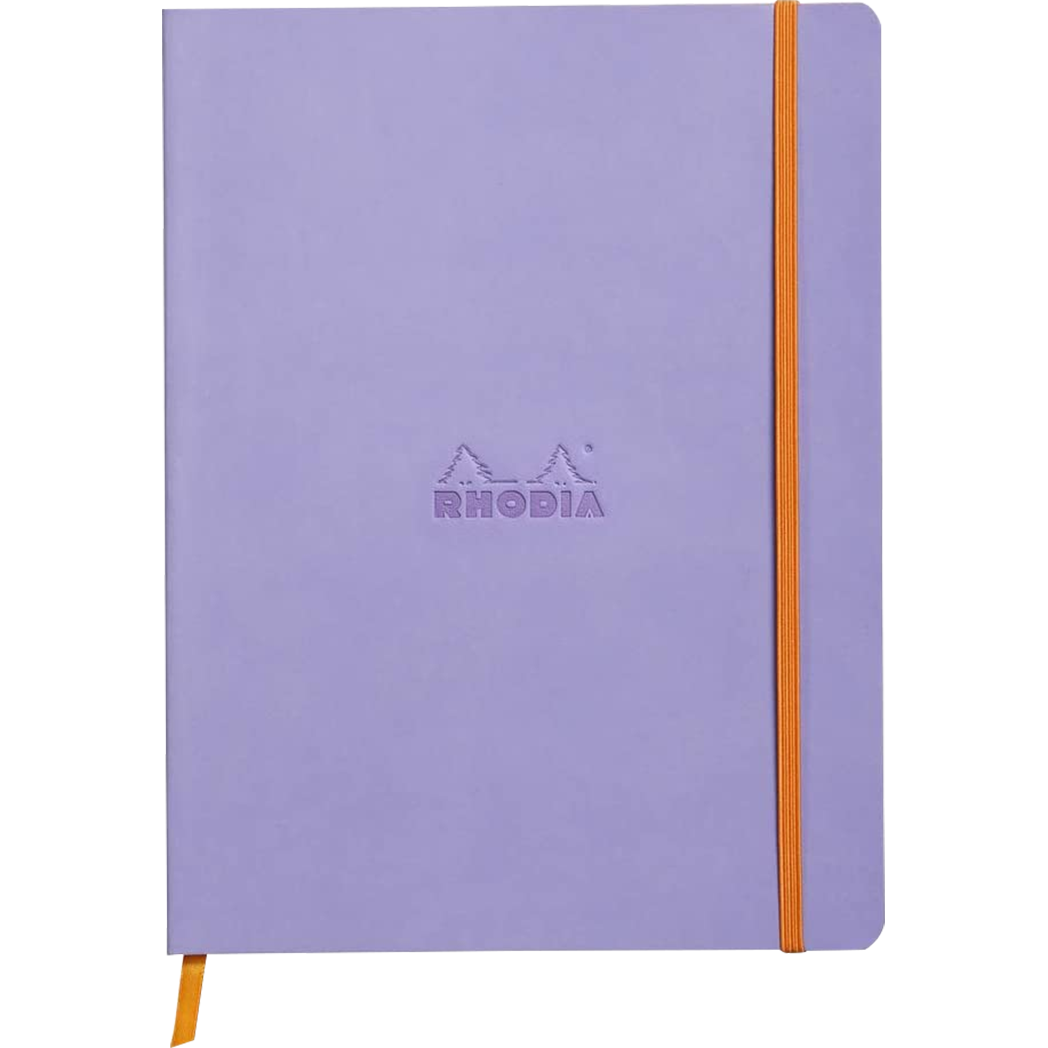 Rhodia Rhodiarama Notebook - Soft Cover - Iris - Dot Grid-Pen Boutique Ltd