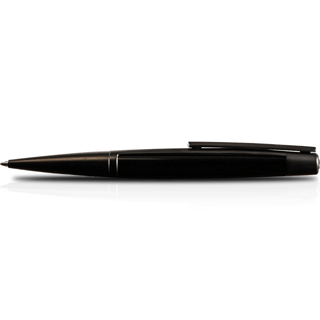 S T Dupont Defi Ballpoint Pen - Matte Black - Black Trim - Pen Boutique Ltd