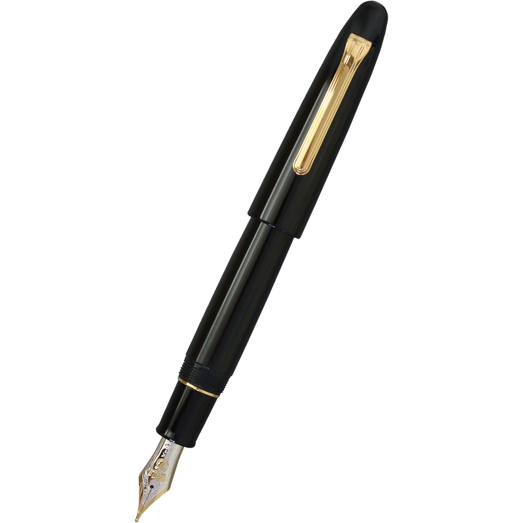 Sailor 1911 Fountain Pen - King of Pen - Black Ebonite-Pen Boutique Ltd