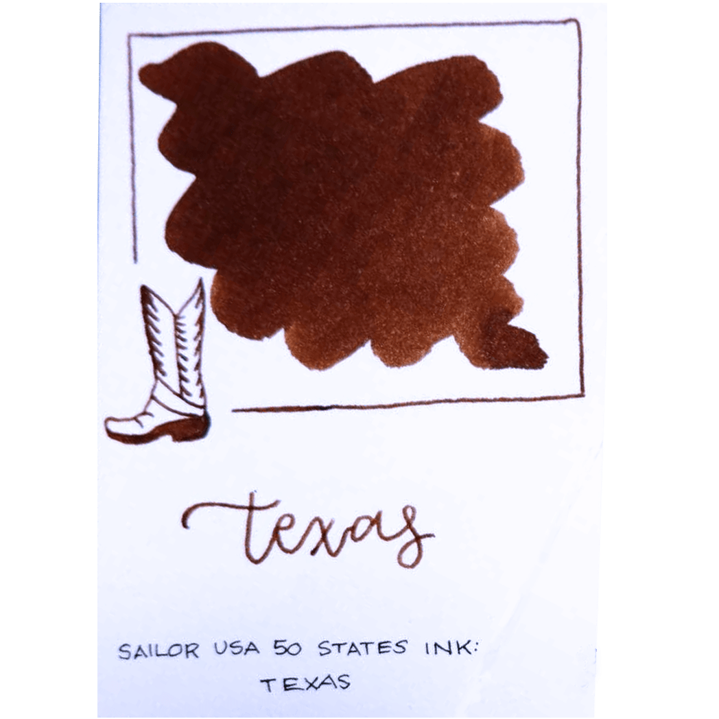 Sailor Bottled Ink - USA State - Texas - 20ml - Pen Boutique Ltd