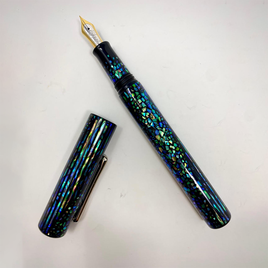 Taccia Reserve Raden Fountain Pen - Limited Edition - Mosaic Twilight-Pen Boutique Ltd