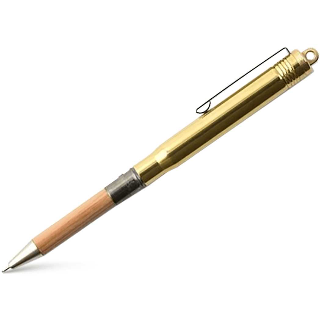 Traveler's Brass Ballpoint Pen - Solid - Pen Boutique Ltd