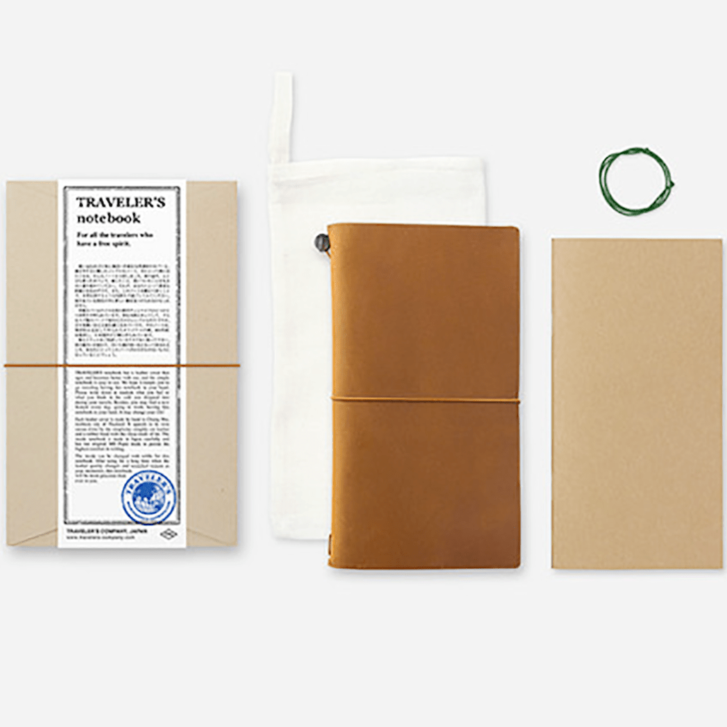 Traveler's Notebook - Camel - Regular Size - Pen Boutique Ltd