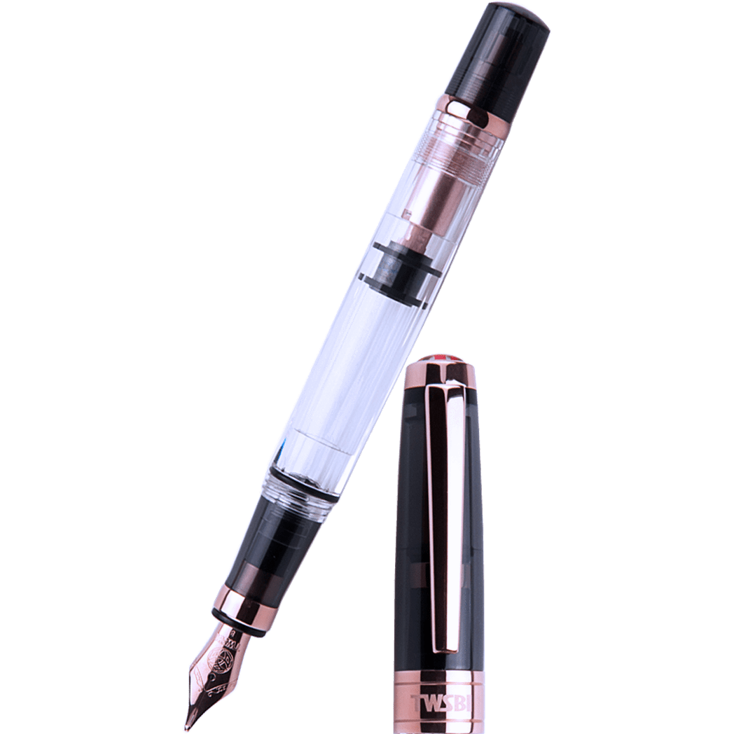 TWSBI Fountain Pen - Diamond 580 - Smoke Rose Gold II-Pen Boutique Ltd