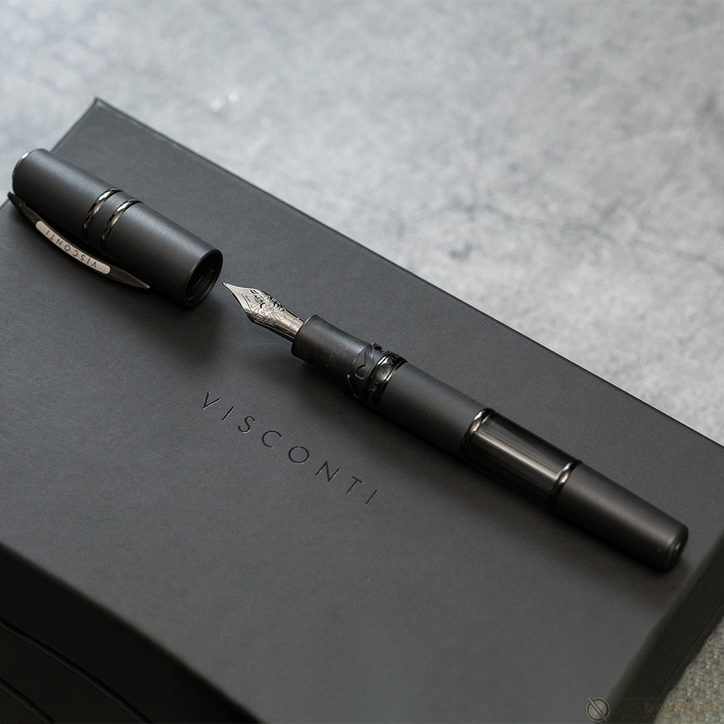 Visconti Homo Sapiens Fountain Pen - Dark Crystal-Pen Boutique Ltd