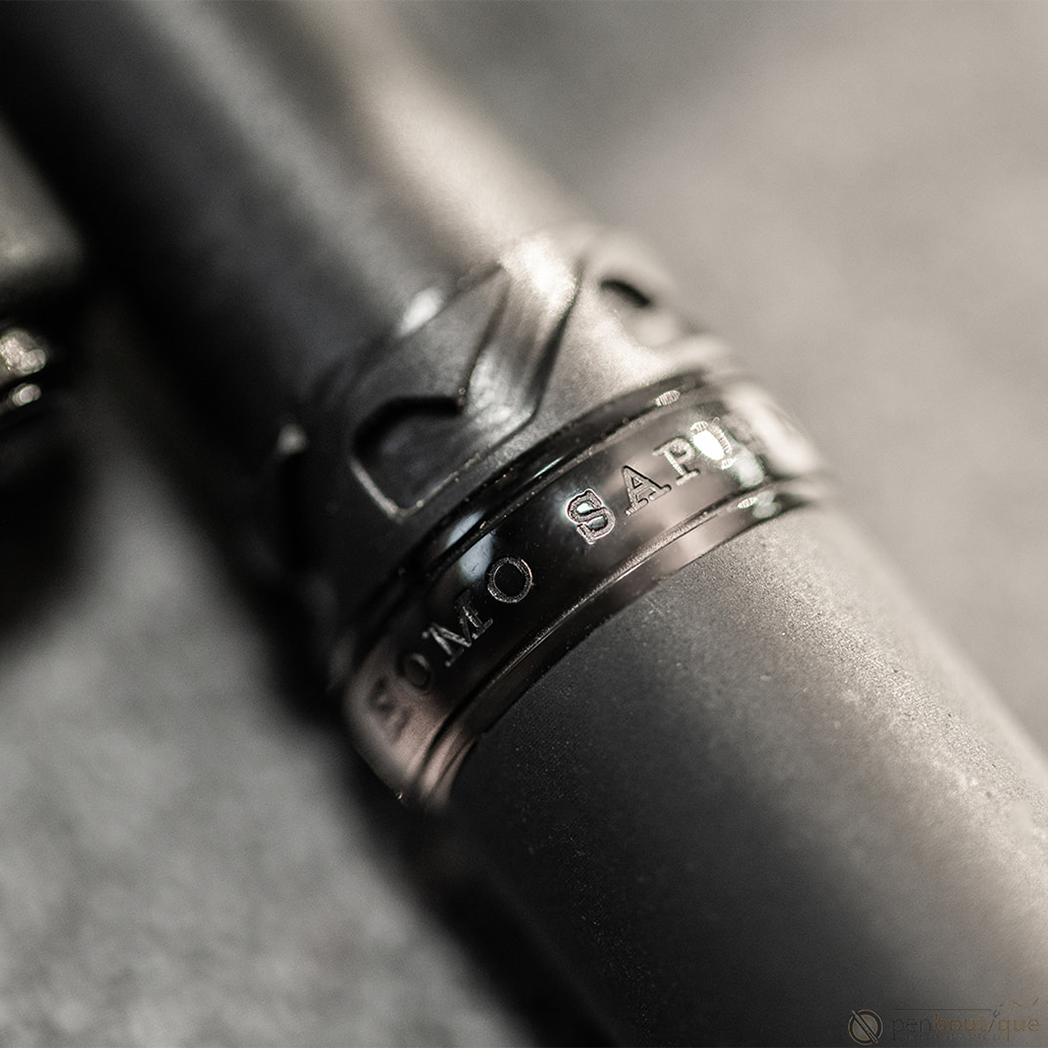 Visconti Homo Sapiens Fountain Pen - Dark Crystal-Pen Boutique Ltd