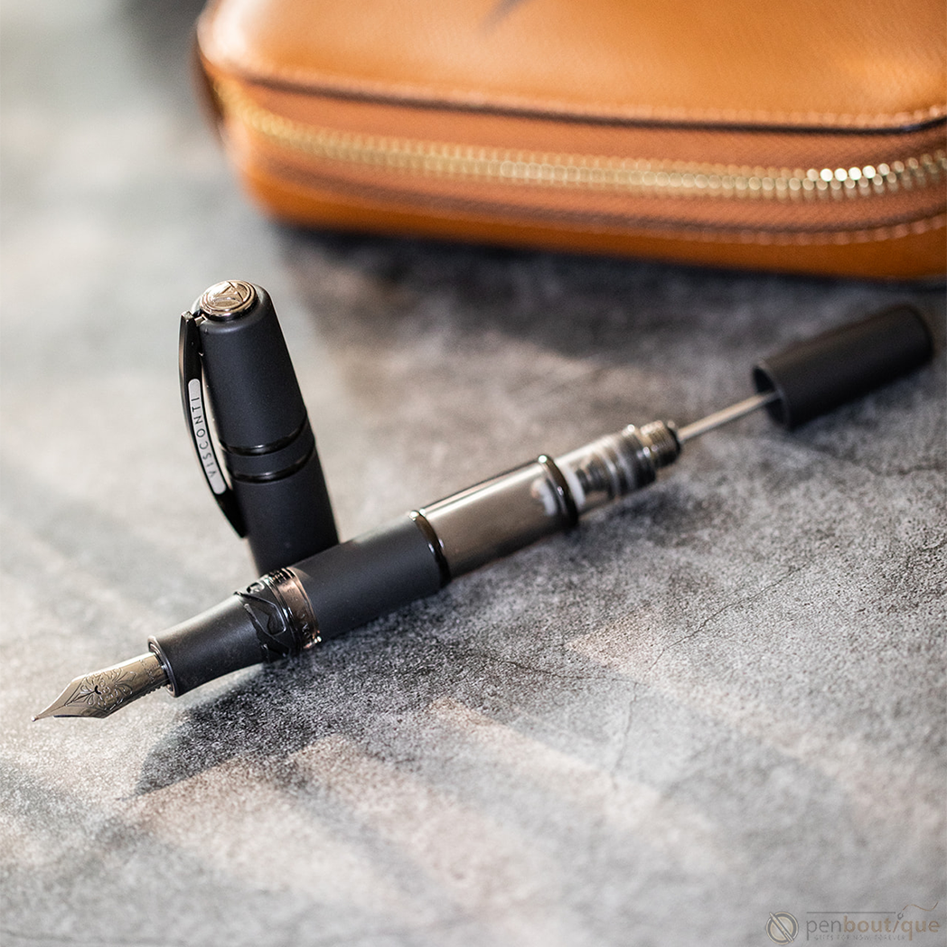 Visconti Homo Sapiens Fountain Pen - Dark Crystal-Pen Boutique Ltd