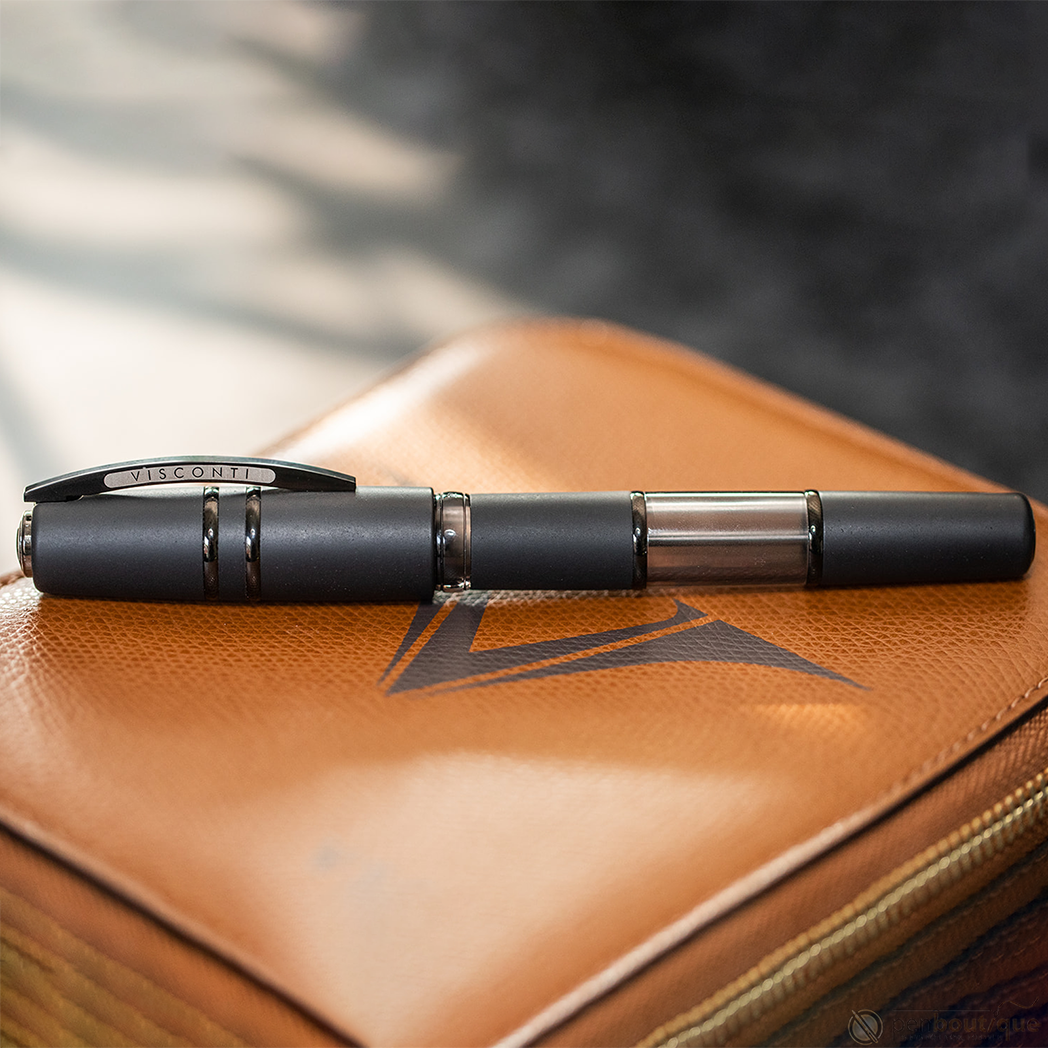 Visconti Homo Sapiens Fountain Pen - Dark Crystal-Pen Boutique Ltd