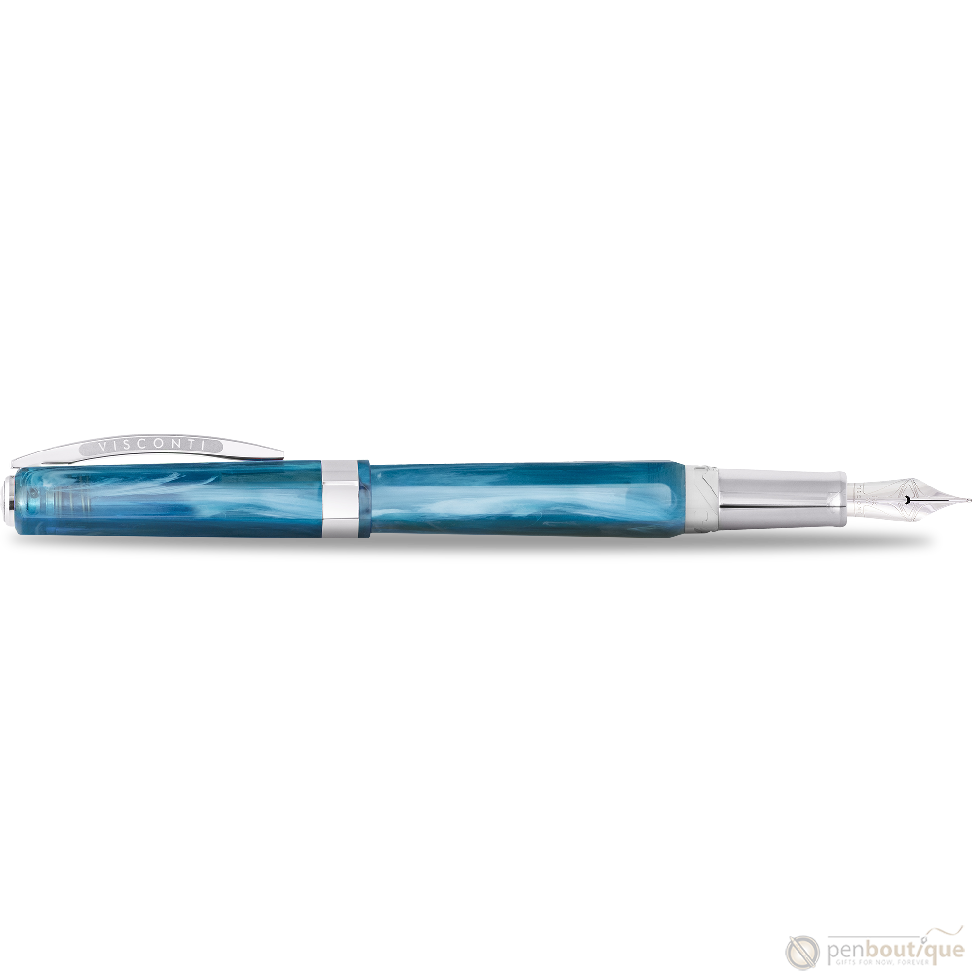Visconti Opera Demo Carousel Fountain Pen - Blue Cotton Candy-Pen Boutique Ltd