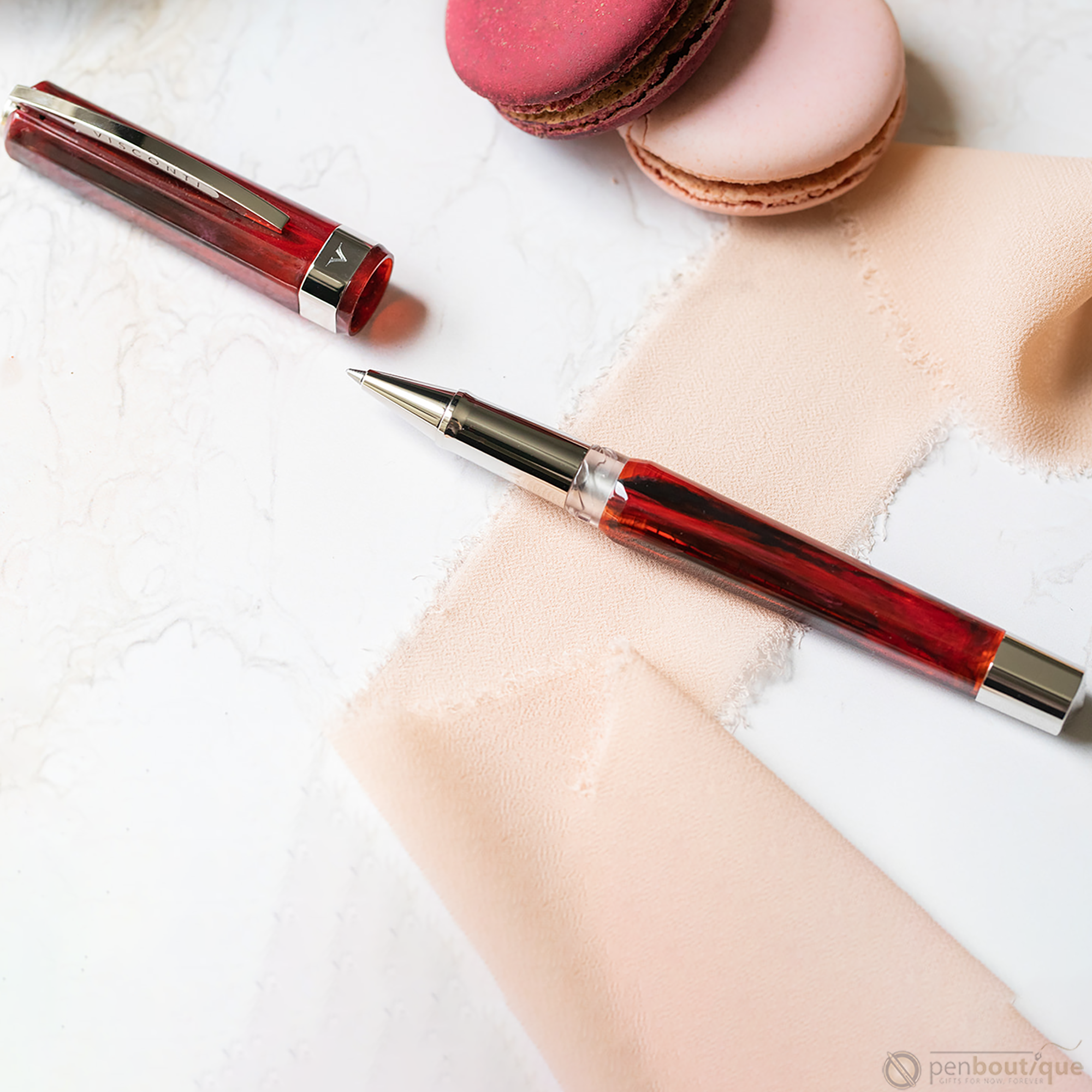 Visconti Opera Demo Carousel Rollerball Pen - Red Velvet-Pen Boutique Ltd