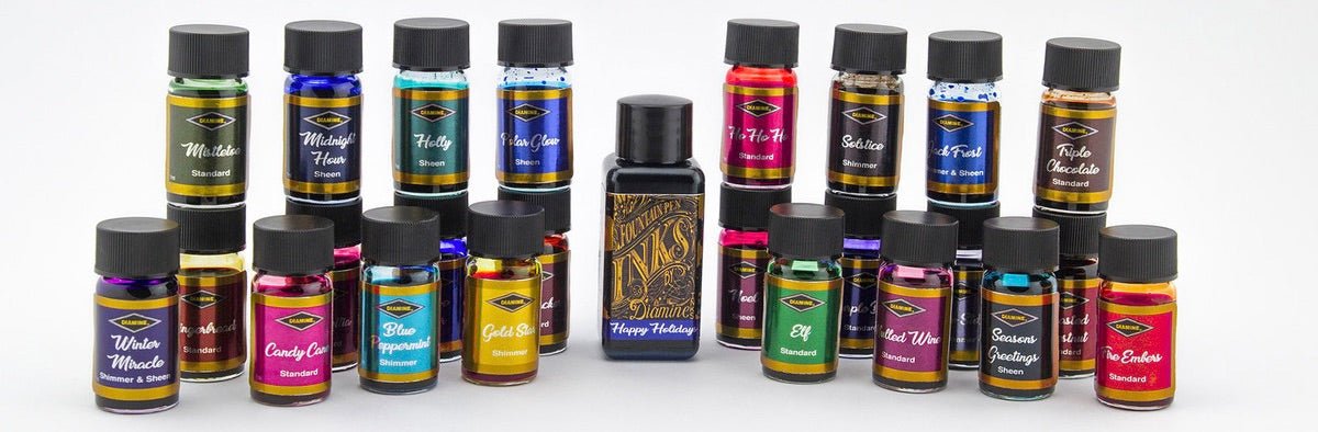Diamine's Inkvent Line - Perfect for the holidays! - Pen Boutique Ltd 