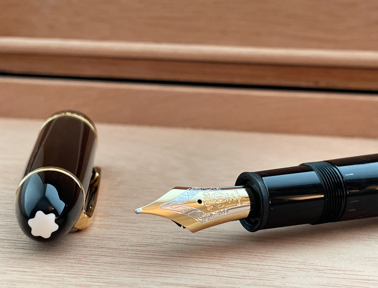 Meisterstück Gold-Coated Ballpoint Pen - Luxury Ballpoint pens – Montblanc®  US