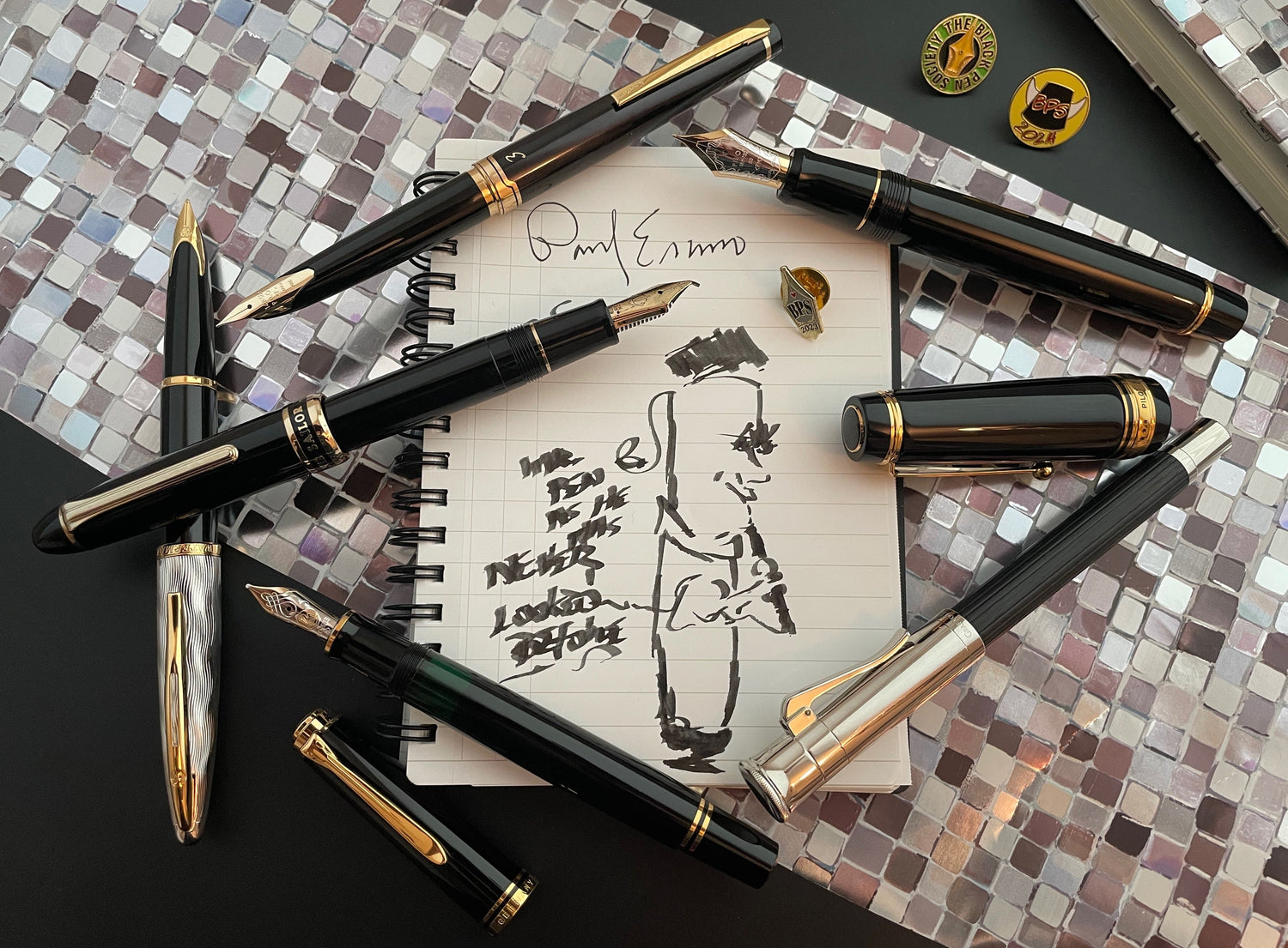 Talking Black Pens with the Black Pen Society's Grand Poobah