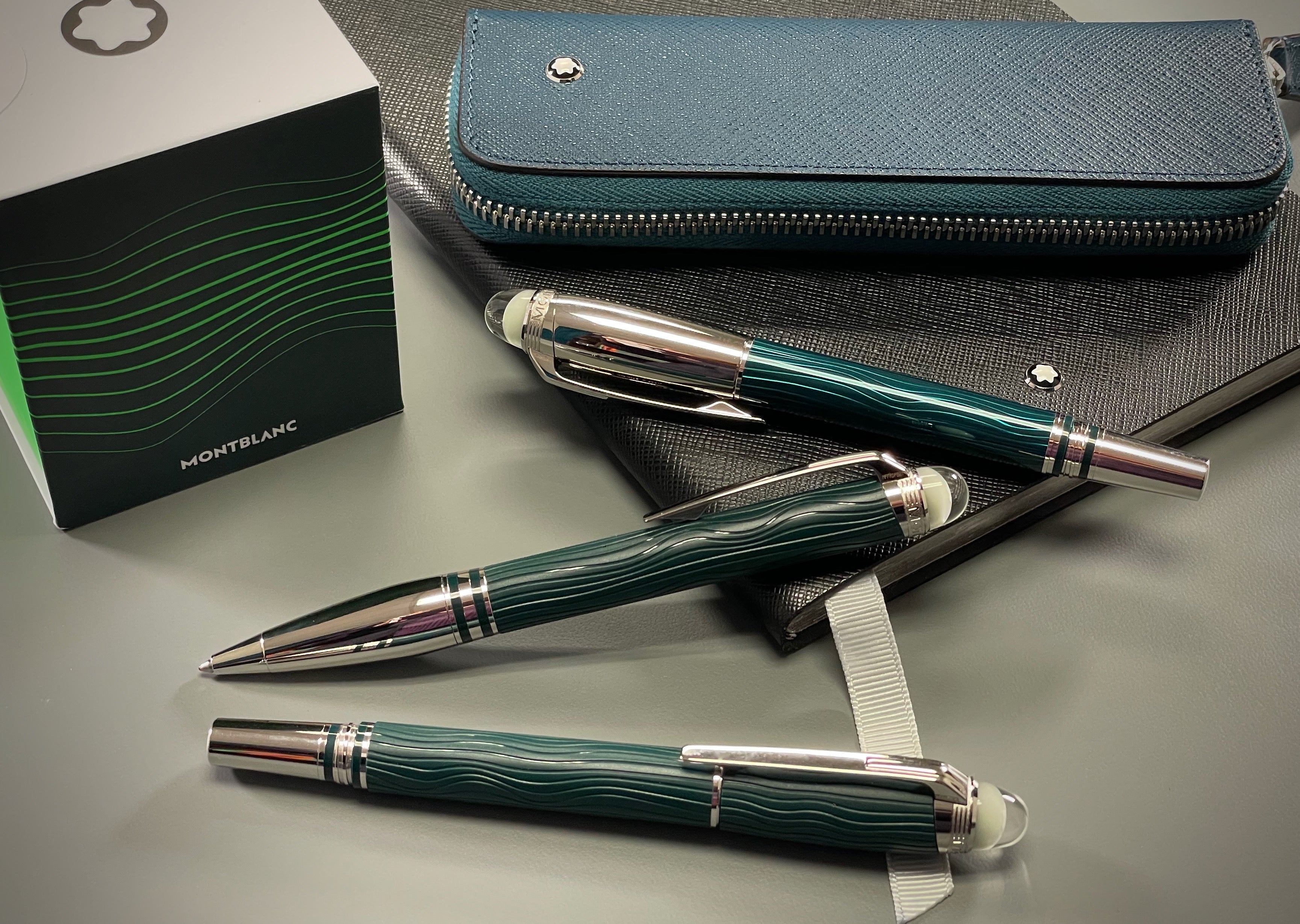 Montblanc 4810 WESTSIDE 名刺入れ ブラック 未使用品 モンブラン 名刺入れ 4810ウェストサイド ブラック