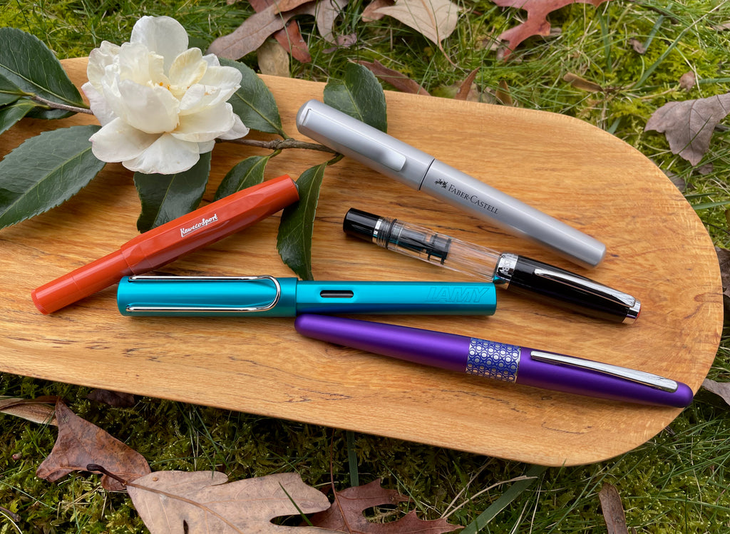 Laura’s Five Favorite Fountain Pens – $50 & Under. ( A Beginners