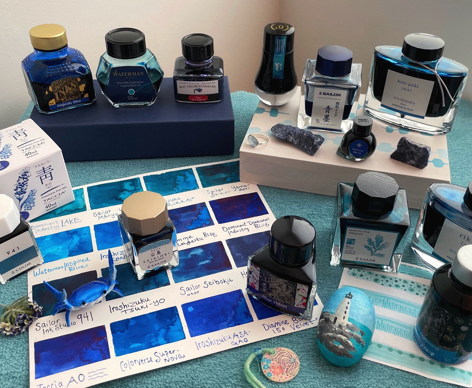 Why Blue? A Rumination on Inks, Pens, and the People Who Love the World’s Favorite Color