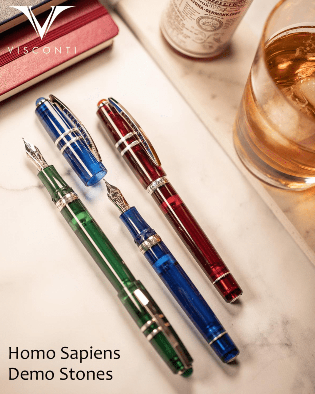 New: Visconti Homo Sapiens Demo Stones - Pen Boutique Ltd 