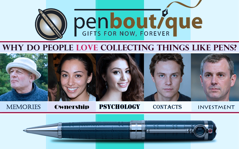 Why do people love collecting things like pens