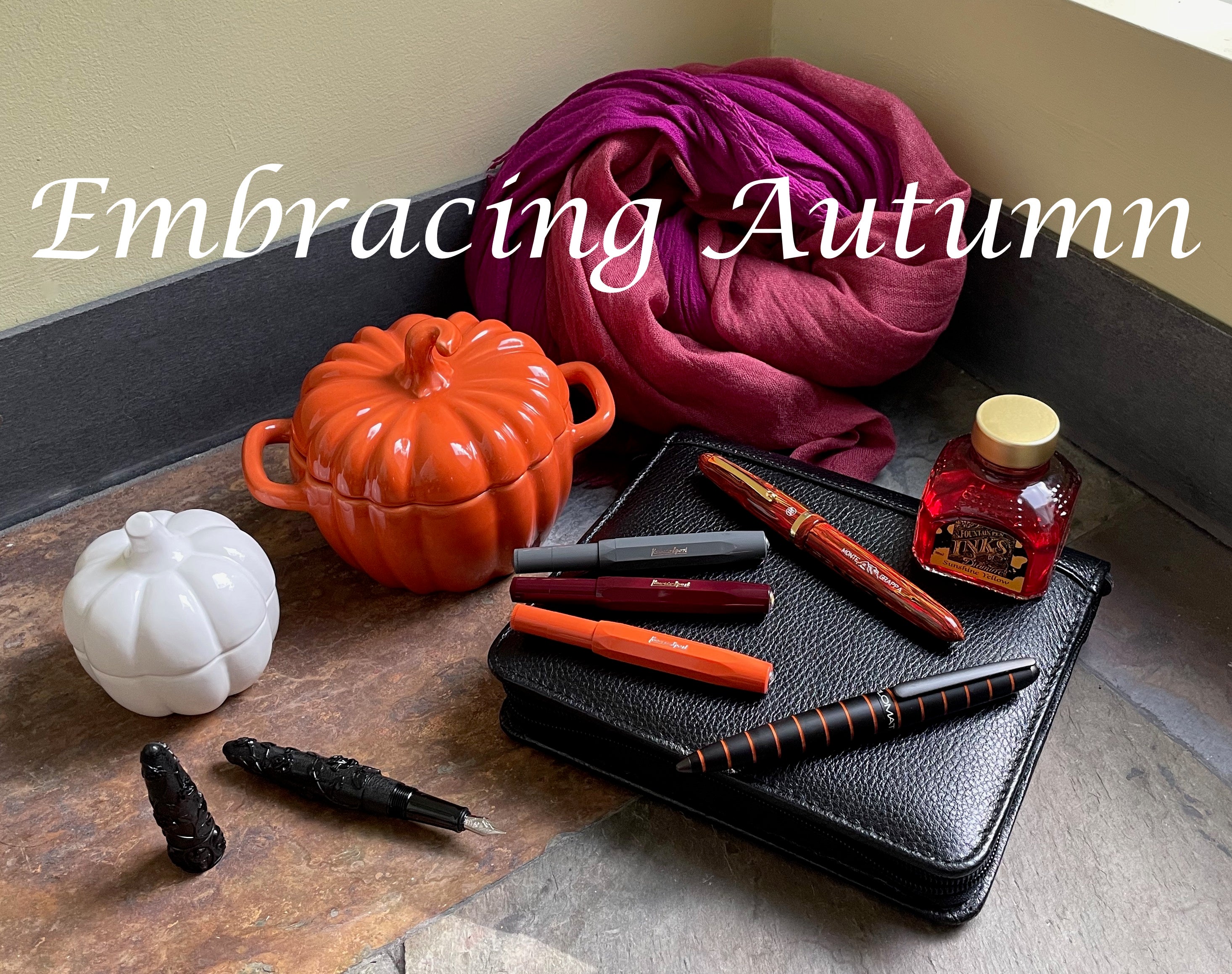Embracing Autumn -- Pens, Inks, and Stationery to Inspire You this Fall!