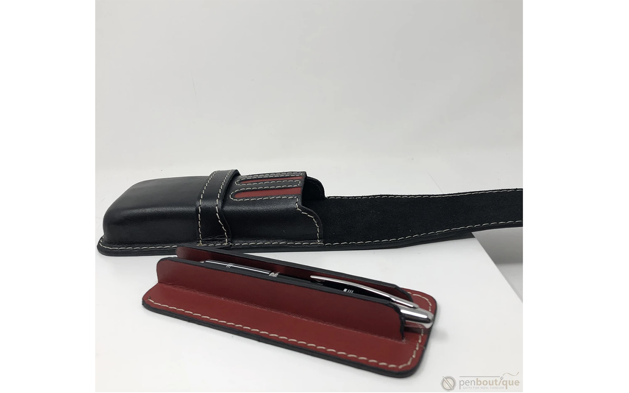 leather pen case