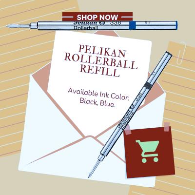 Pelikan Rollerball Refill - Pen Boutique Ltd 