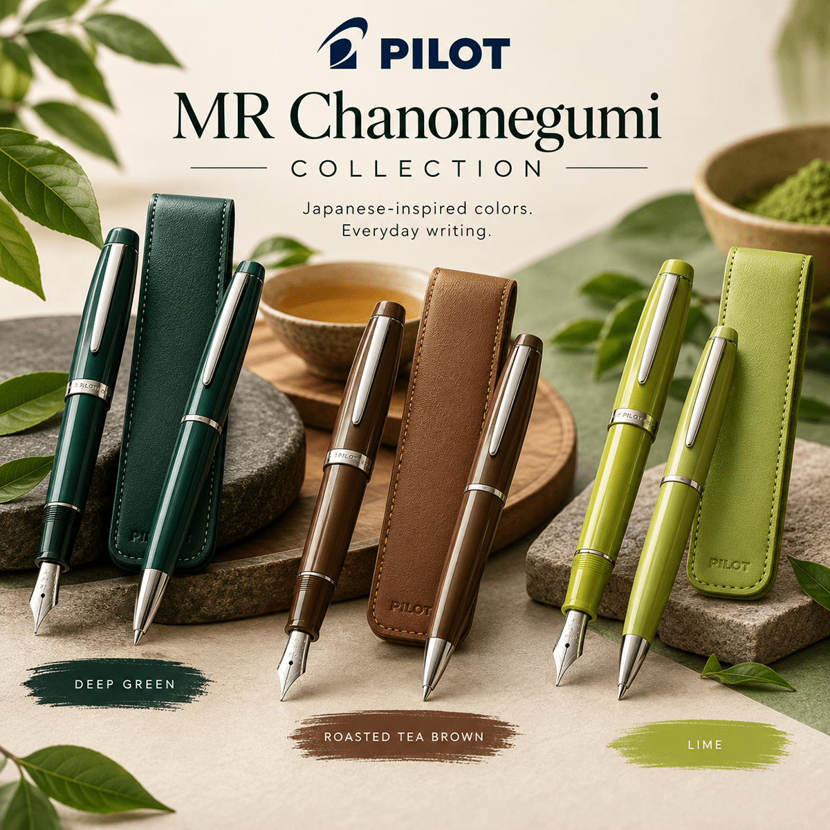Pilot Metro Chanomegumi Collection - Pen Boutique Ltd