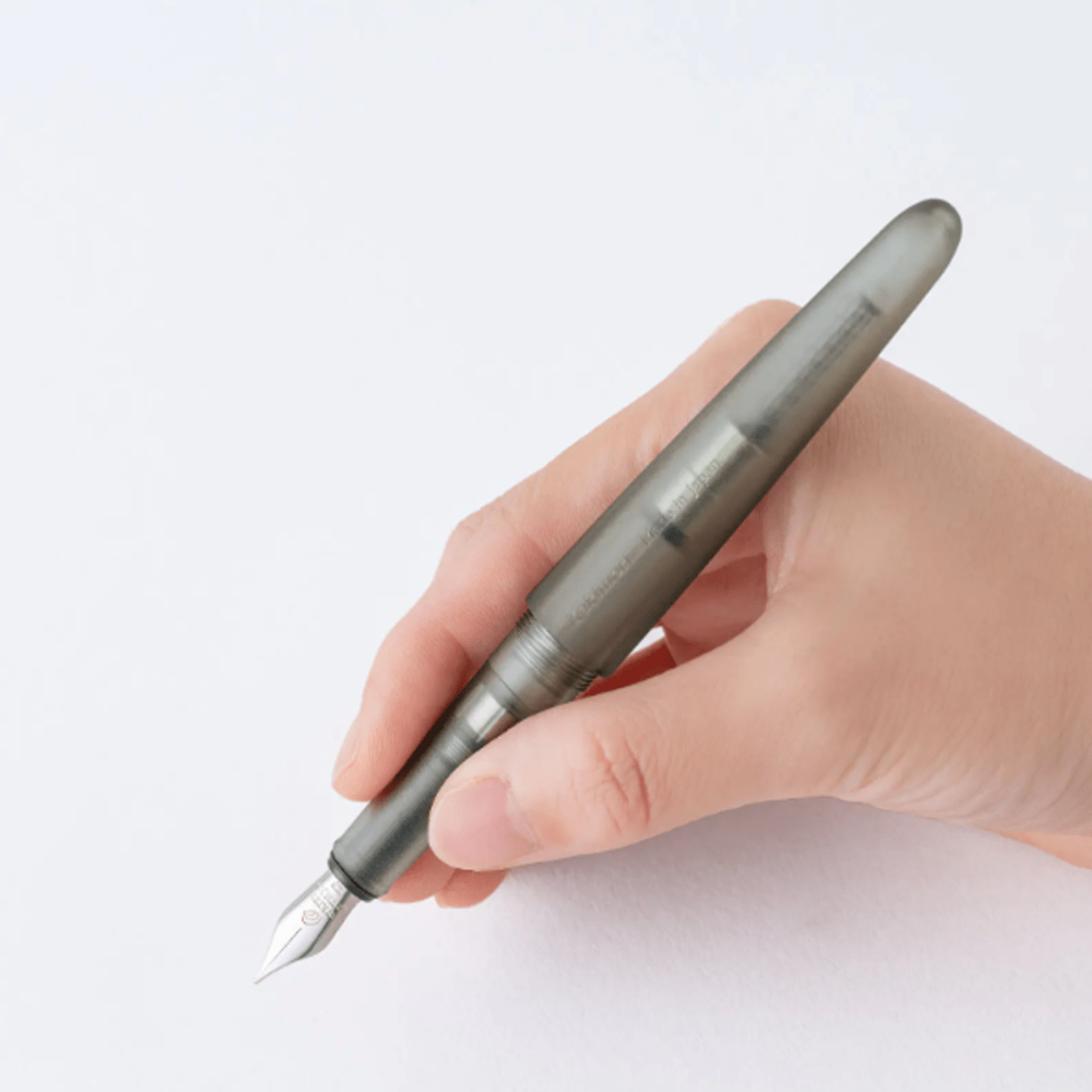 Hobonichi Techo Exclusive Color Fountain Pen - Kakimori x TSUKI no IRO: Frost - Extra Fine - Pen Boutique Ltd