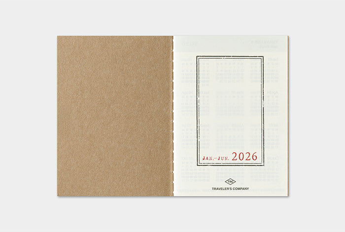 Traveler's Notebook - 2026 Weekly (Passport Size)-Pen Boutique Ltd