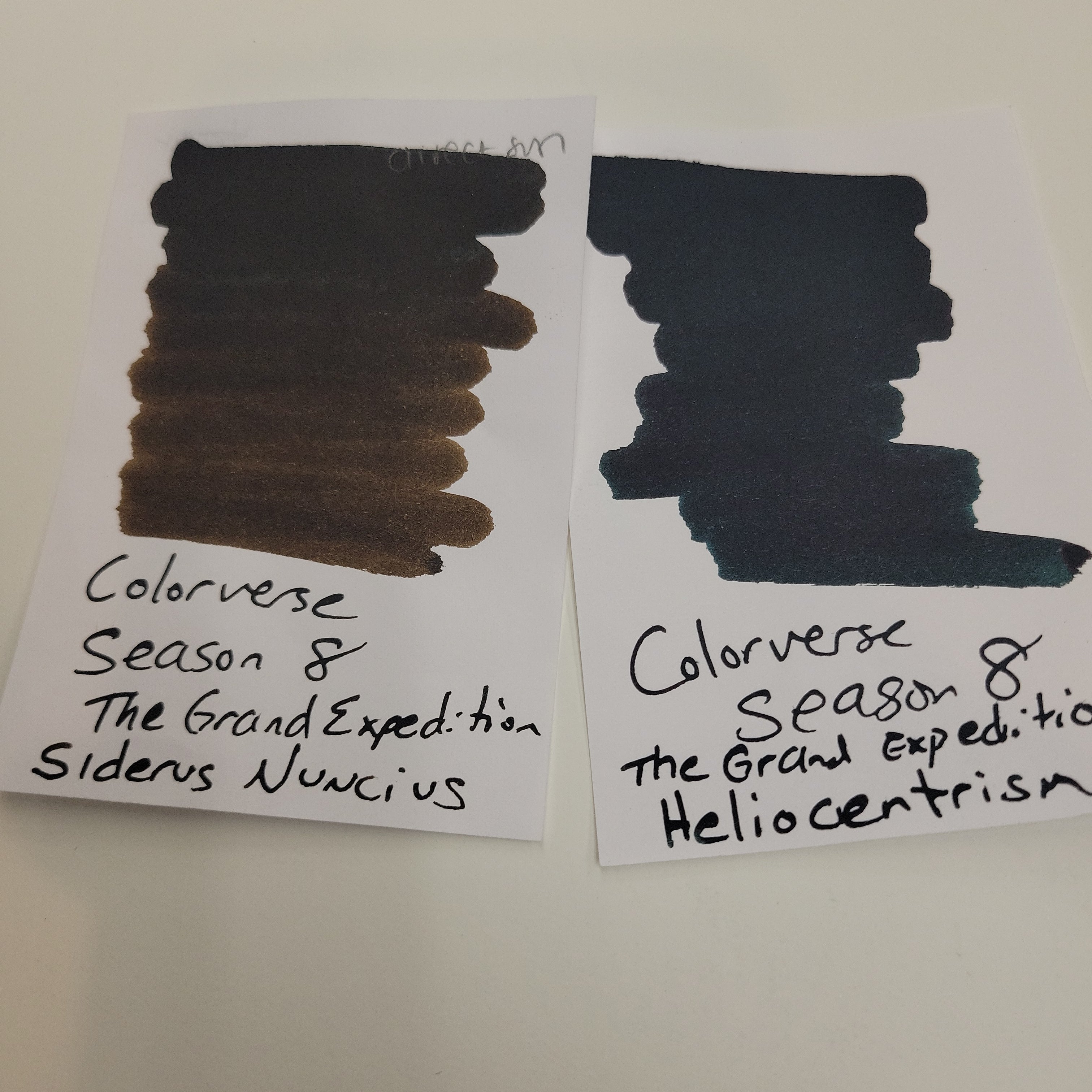 Colorverse Ink - Grand Expedition - Sidereus Nuncius & Heliocemtrism Colorverse