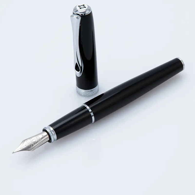 Diplomat Excellence A2 Fountain Pen - Black Lacquer-Pen Boutique Ltd