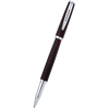 Tom Hessin Edinburgh Forth Bridge Red Rollerball Pen – Wooden Barrel, Chrome Trim-Pen Boutique Ltd