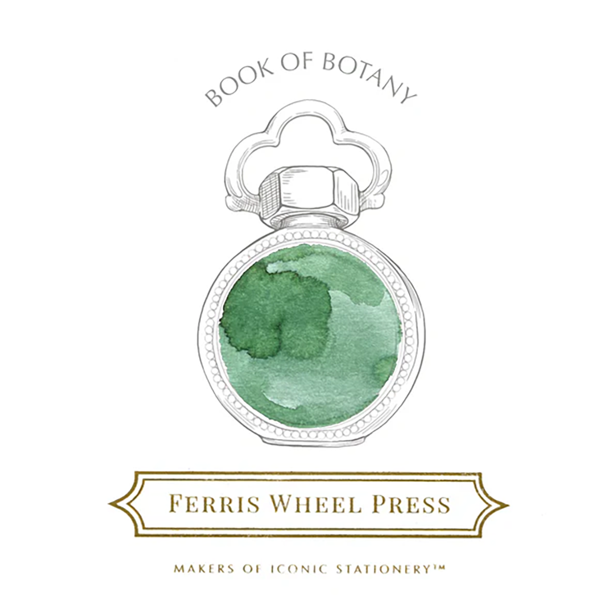 Ferris Wheel Press Ink Bottle - Ferritales Book of Botany - 38ml-Pen Boutique Ltd