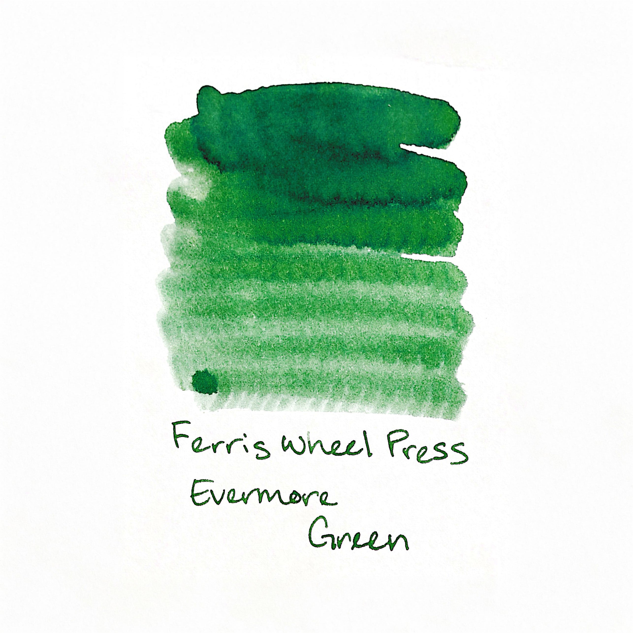 Ferris Wheel Press Ink Bottle - Evermore Green - 38ml-Pen Boutique Ltd