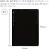 Stalogy 365Days Notebook B6 - Black-Pen Boutique Ltd